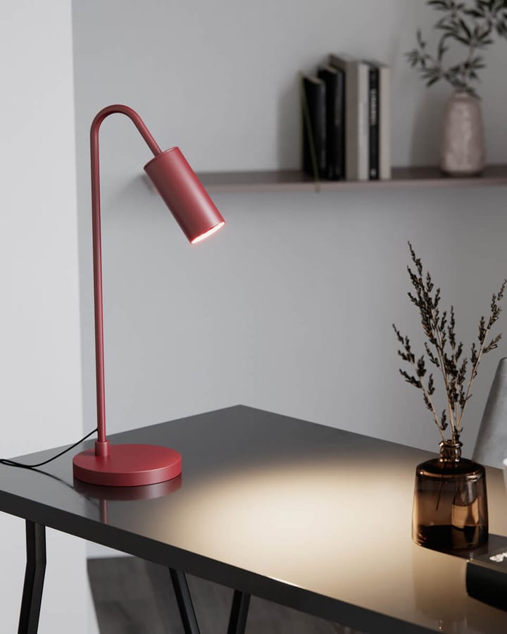 Lámpara de mesa Curve 51 cm, Granate By Rydéns