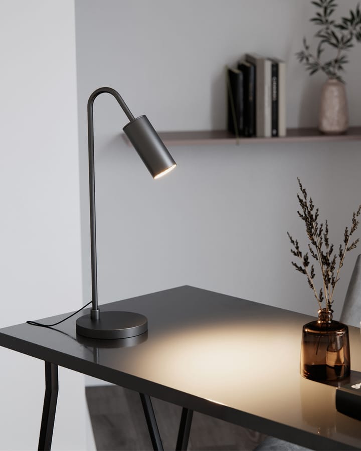 Lámpara de mesa Curve 51 cm, Negro mate By Rydéns
