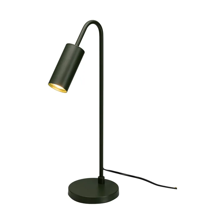 Lámpara de mesa Curve 51 cm - Verde mate - By Rydéns