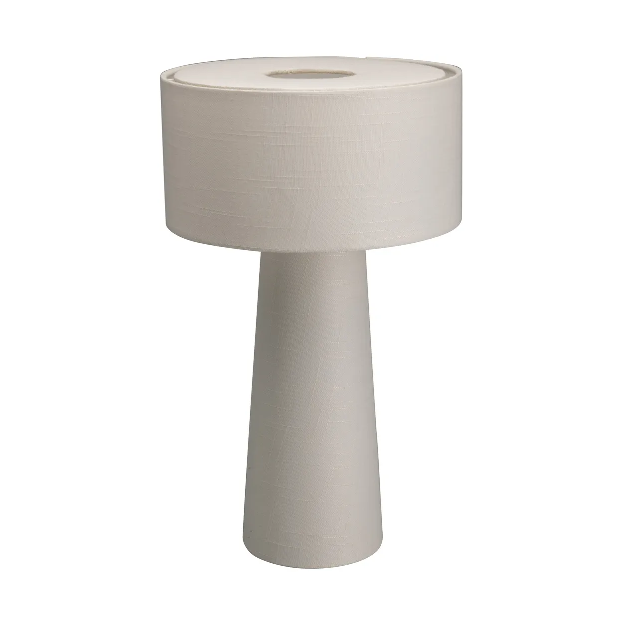 Lámpara de mesa Linum, Blanco, 50 cm By Rydéns