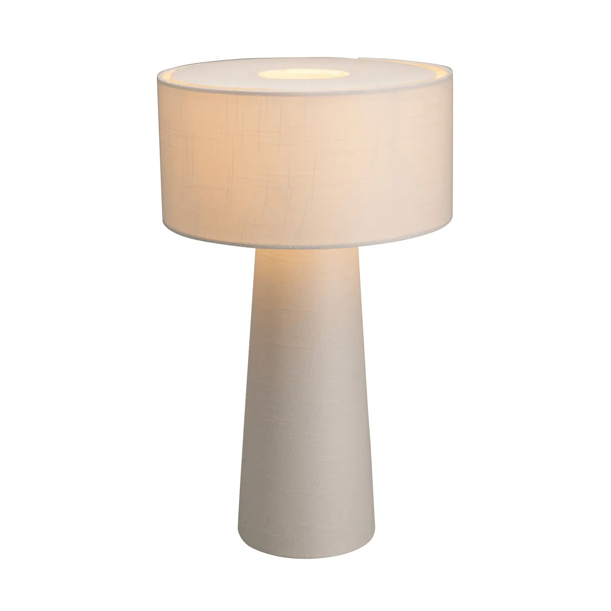 Lámpara de mesa Linum, Blanco, 50 cm By Rydéns