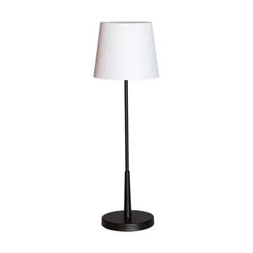 Lámpara de mesa Lumi 68,5 cm - Mate negro-blanco - By Rydéns