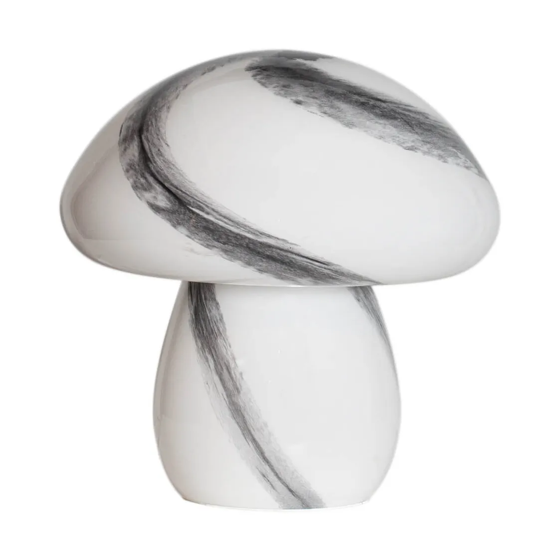 Lámpara de mesa Mira Mushroom 30 cm, Blanco-negro By Rydéns