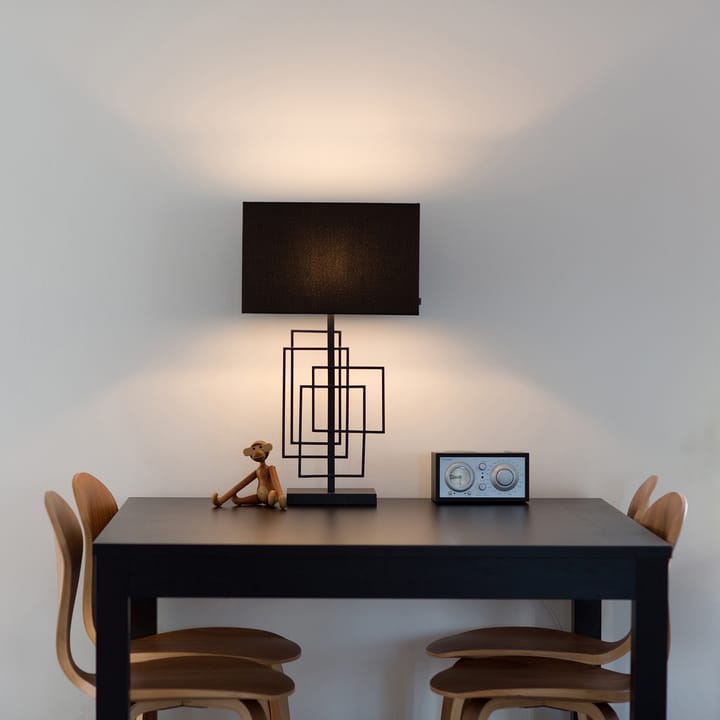 Lámpara de mesa Paragon 52 cm, negro mate-negro By Rydéns
