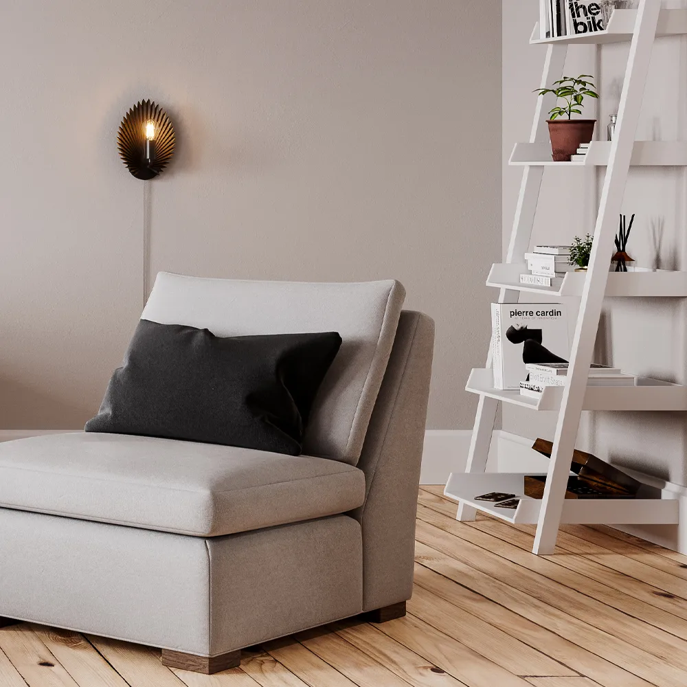 Lámpara de pared Aruba, Negro mate By Rydéns