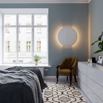 Lámpara de pared Colby Ø70 cm - blanco arena - By Rydéns