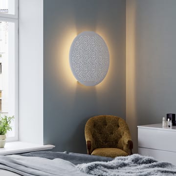 Lámpara de pared Colby Ø70 cm - blanco arena - By Rydéns