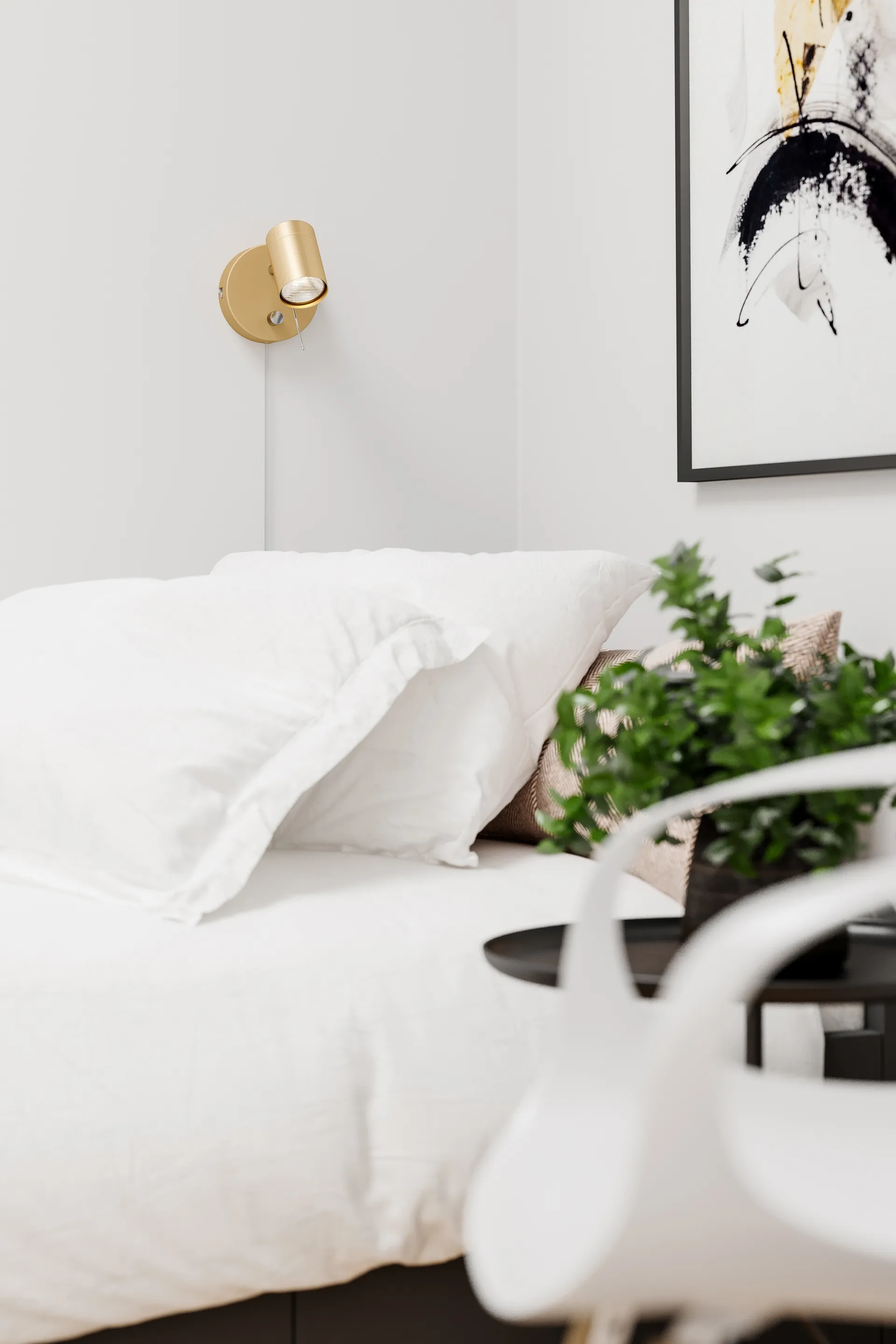 Lámpara de pared Correct, Dorado By Rydéns