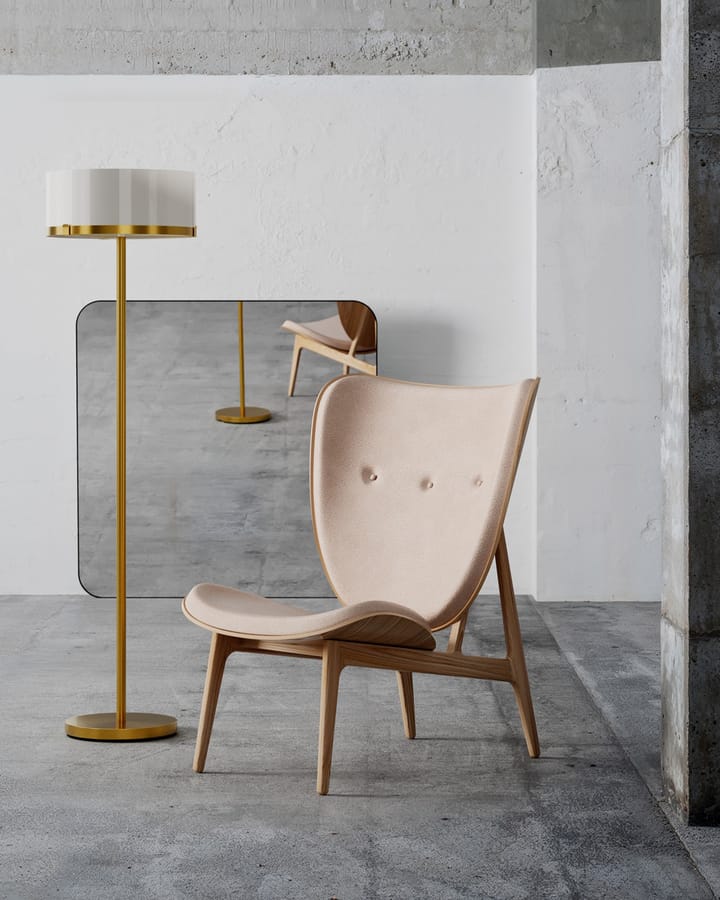 Lámpara de suelo Marcel 150 cm, Latón-blanco By Rydéns