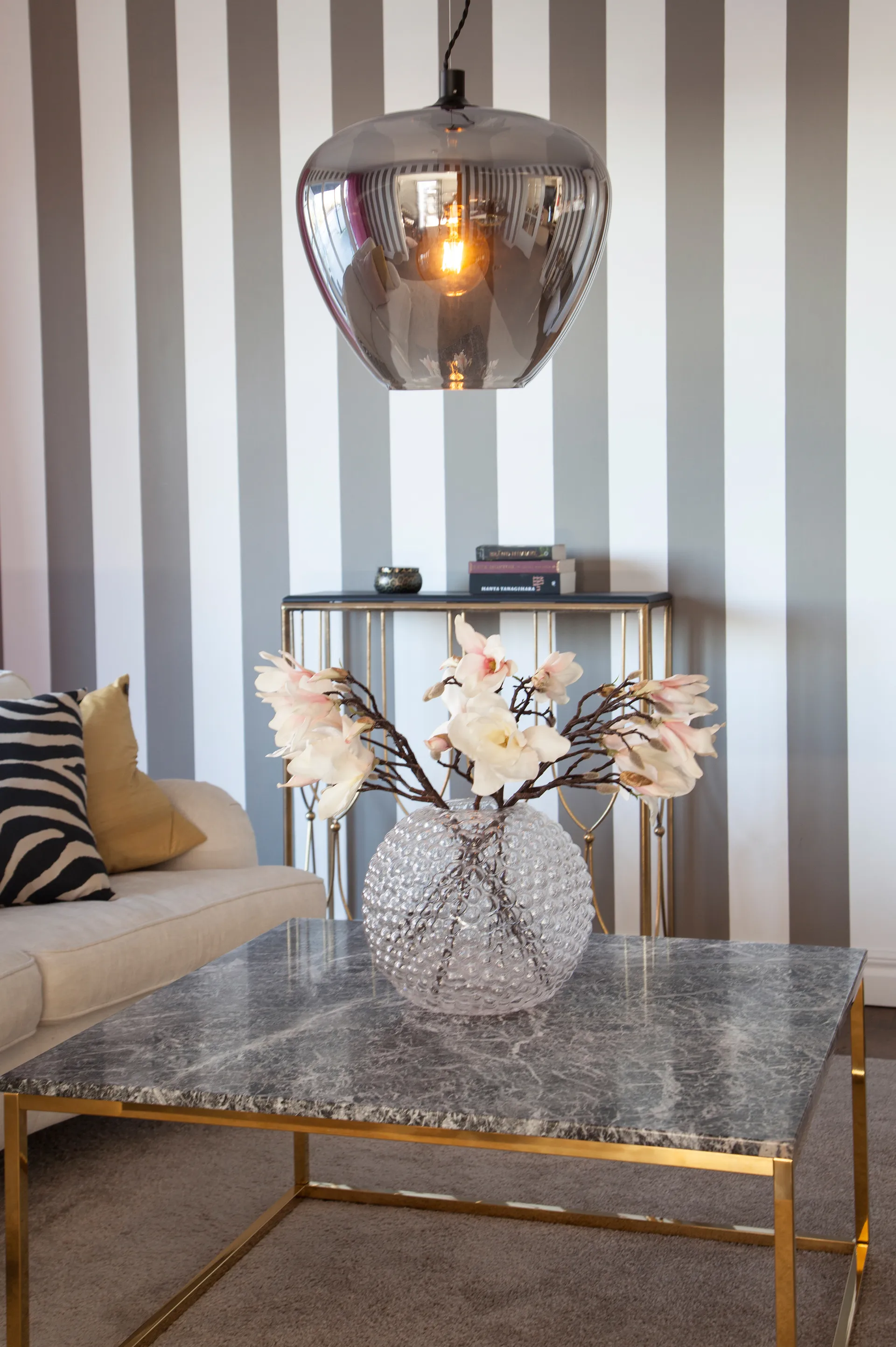 Lámpara de techo Bellissimo Grande, Smoke By Rydéns