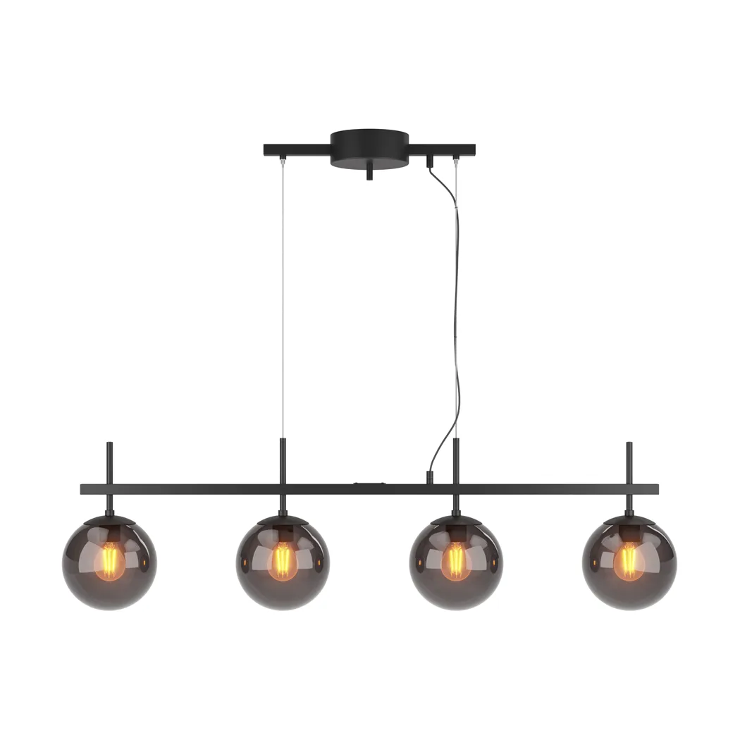 Lámpara de techo Boyle, Gris ahumado By Rydéns