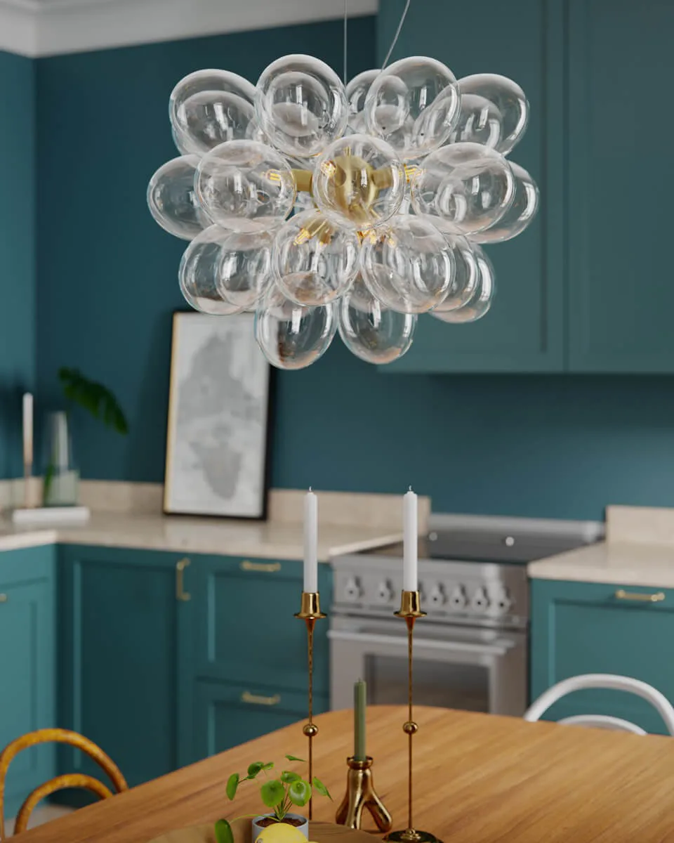 Lámpara de techo Gross Ø50 cm, Latón-claro By Rydéns