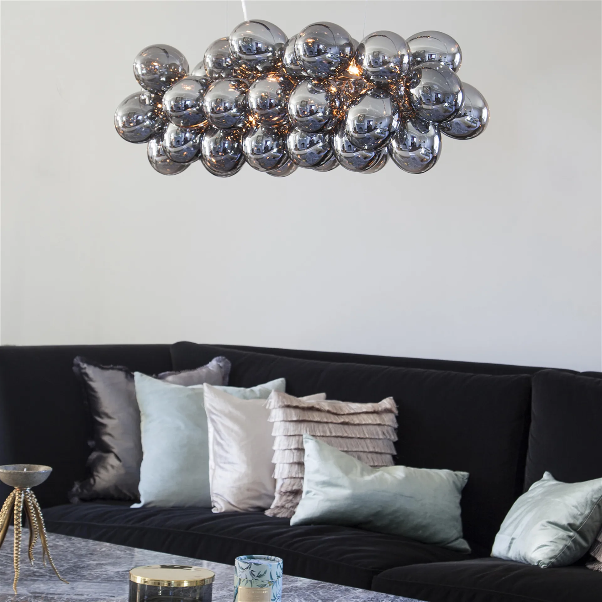 Lámpara de techo Gross Bar, smoke grey By Rydéns