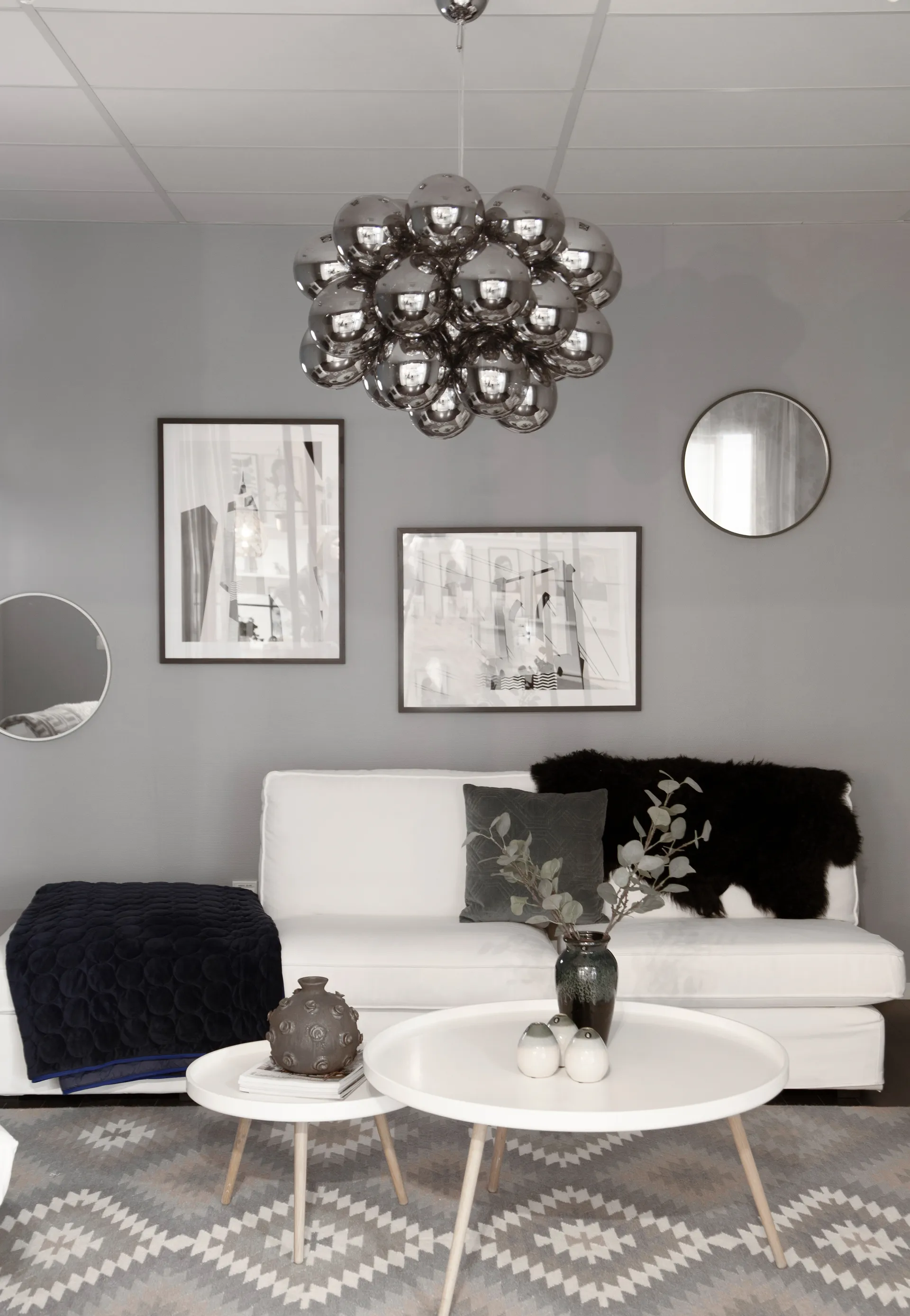 Lámpara de techo Gross Grande, Smoke By Rydéns