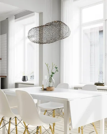 Lámpara de techo Hayden 76 cm - Negro mate - By Rydéns