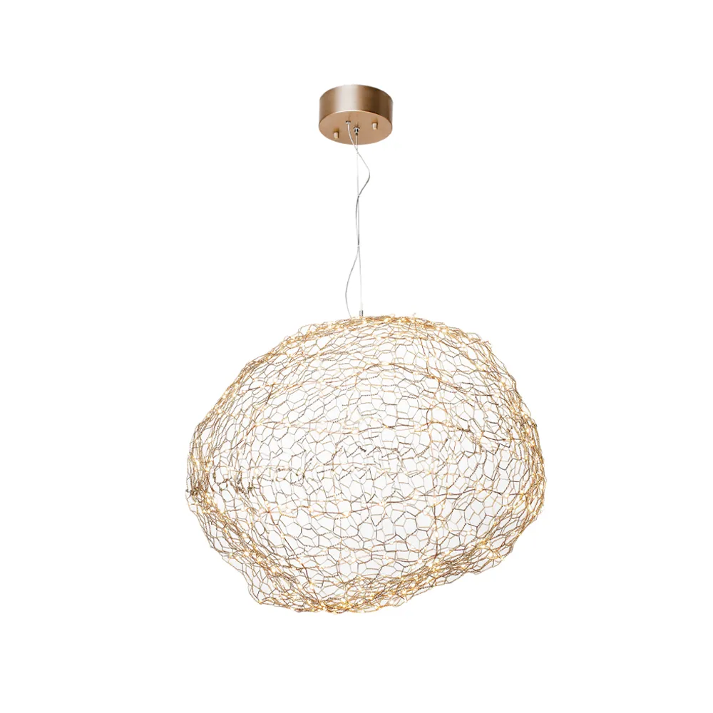 Lámpara de techo Hayden, dorado, 60 cm By Rydéns