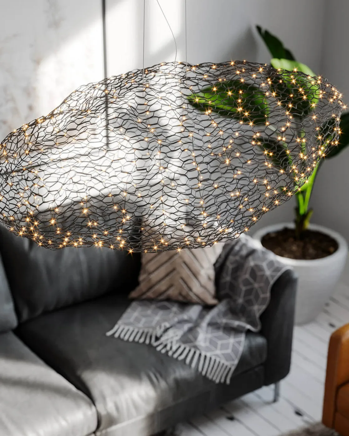 Lámpara de techo Hayden, Negro mate By Rydéns