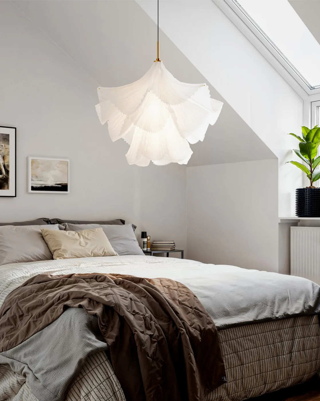 Lámpara de techo Juliette Ø75 cm, Blanco By Rydéns