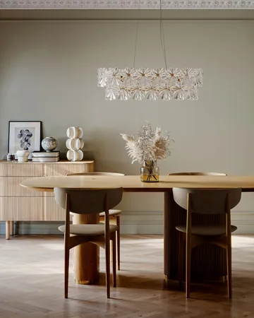 Lámpara de techo Lorraine Bar 75 cm - Latón-transparente - By Rydéns