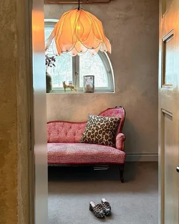 Lámpara de techo Lou Lou Ø80 cm - Rosa - By Rydéns