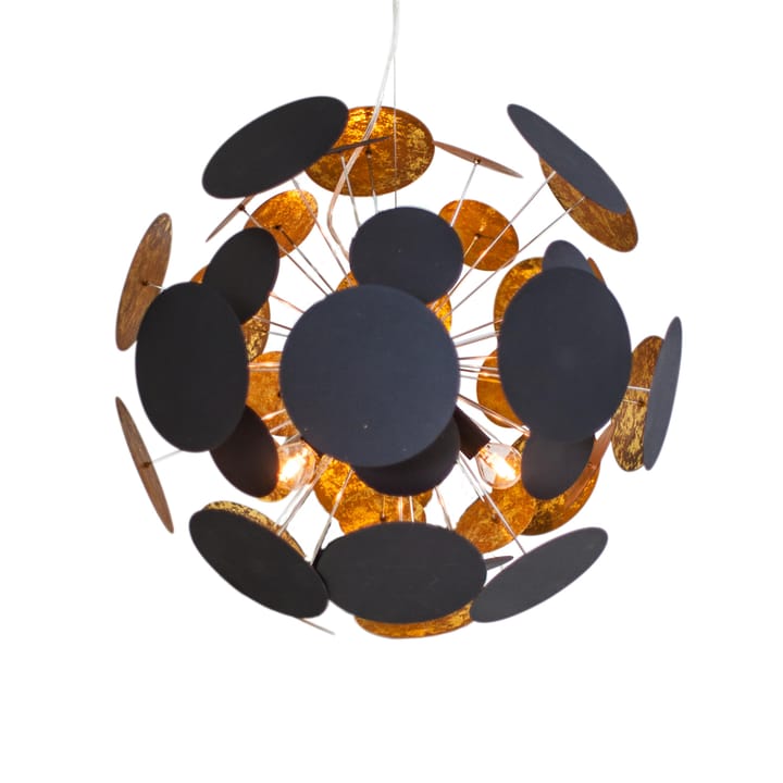 Lámpara de techo Planet 50 cm - negro-dorado - By Rydéns