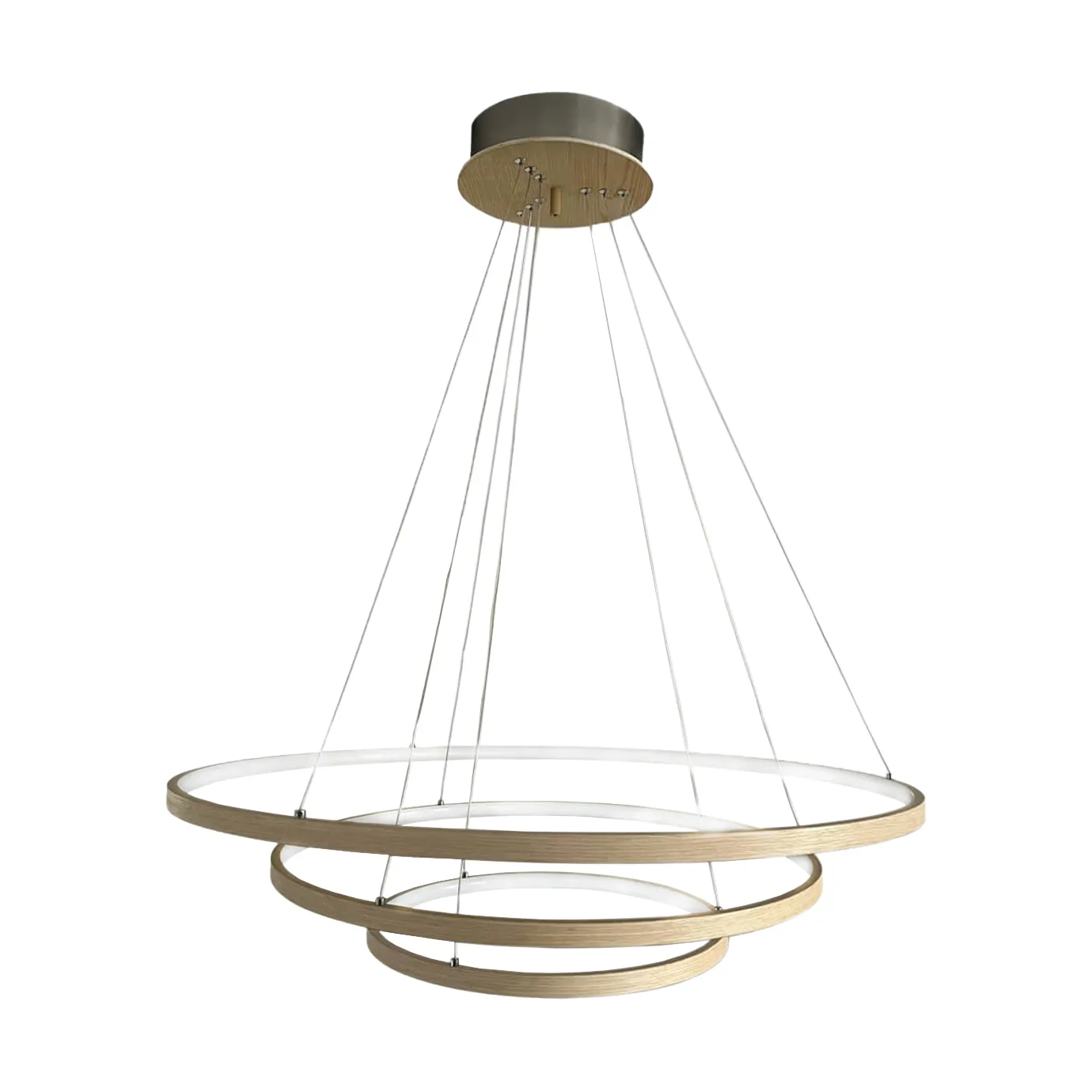 Lámpara de techo Trione Ø80 cm, Natural By Rydéns