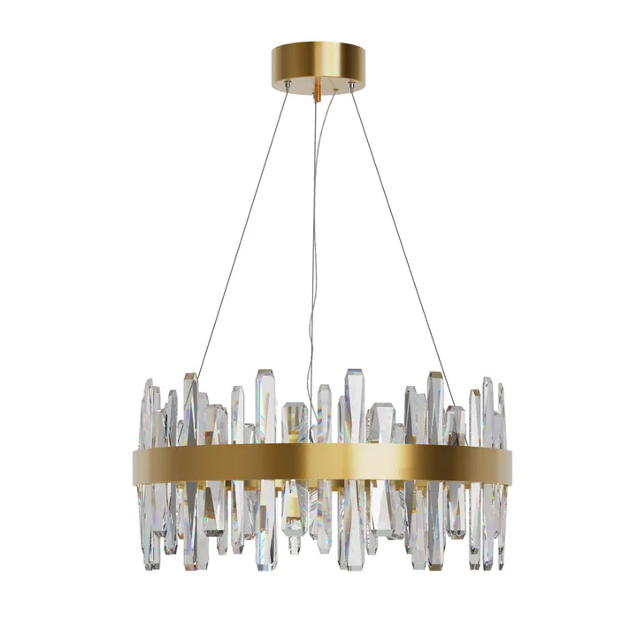 Lámpara de techo Triumph Ø60 cm - Latón-transparente, Ø60 cm - By Rydéns