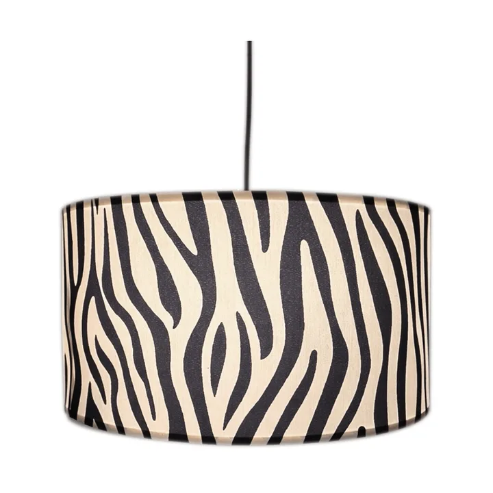 Lámpara de techo Zany Zebra - Negro-blanco, Ø50 cm - By Rydéns