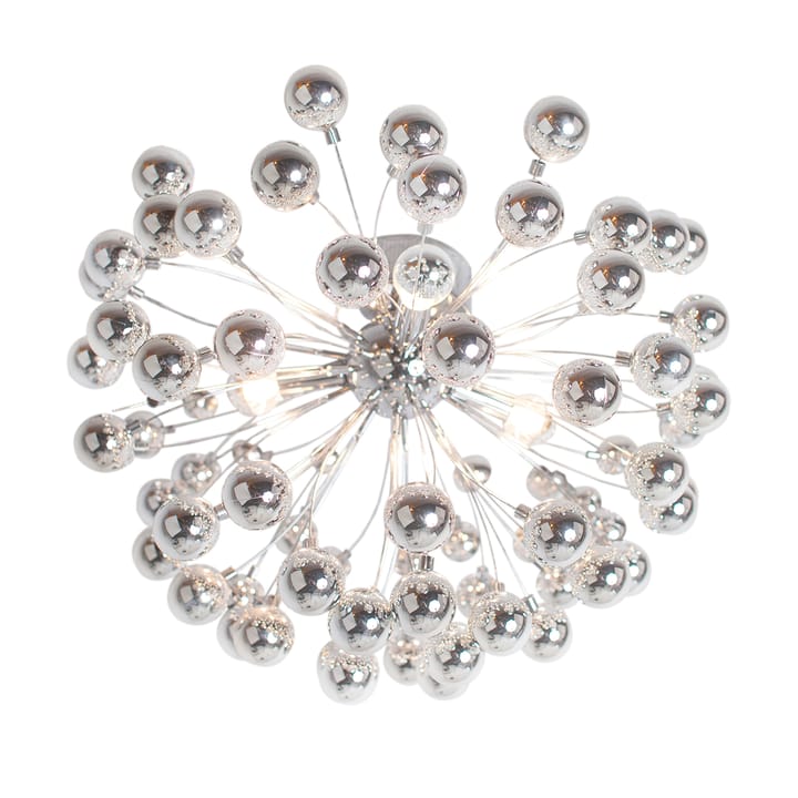 Plafón Carroll Ø58 cm, cromo By Rydéns
