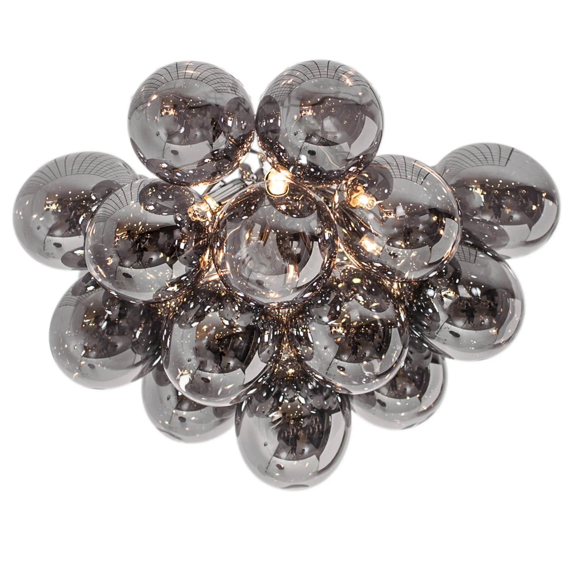 Plafón Gross Ø50 cm, gris humo By Rydéns