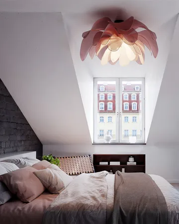 Plafón Lou Lou Ø80 cm - Rosa - By Rydéns