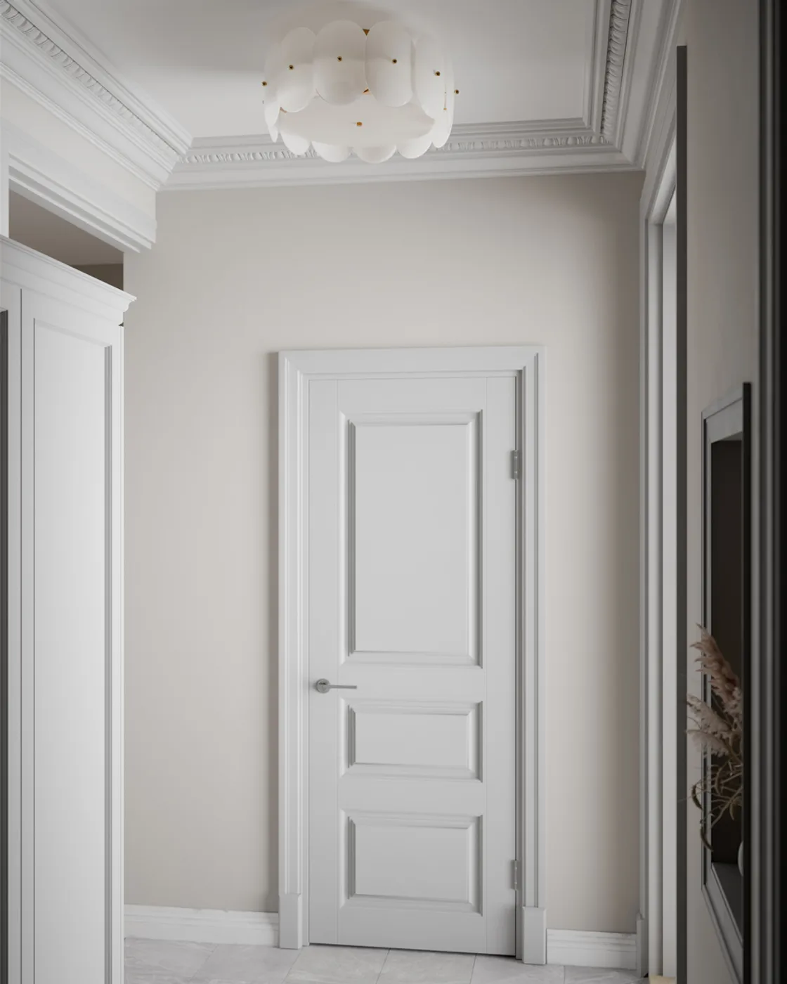 Plafón Omlott Ø53 cm, Latón-blanco By Rydéns