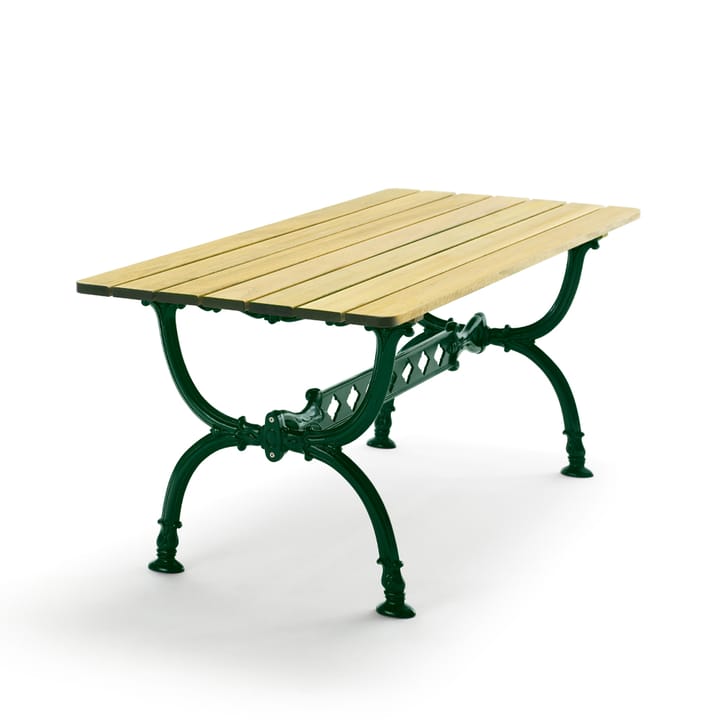 Mesa Byarum 142x72 cm - Pino impregnado, soporte verde - Byarums bruk