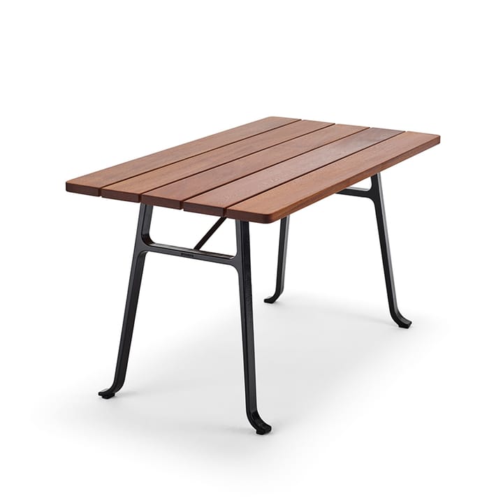 Mesa Seriff - Caoba aceitado, soporte negro - Byarums bruk