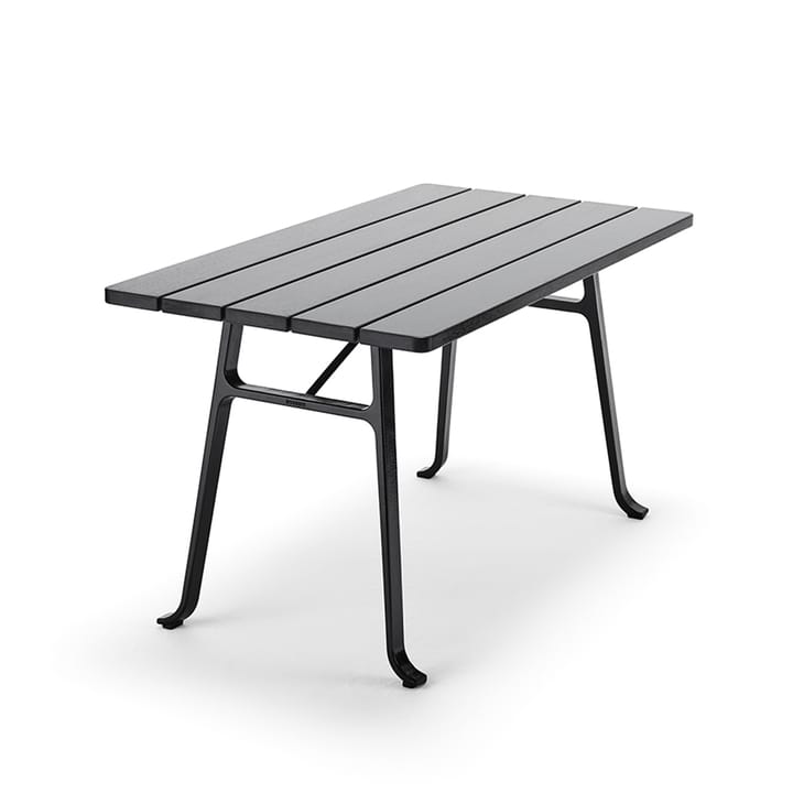 Mesa Seriff - Caoba barniz negro, soporte negro - Byarums bruk