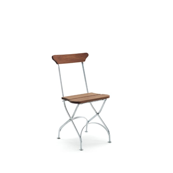 Silla Classic N. 2 - Caoba aceitado, soporte galvanizado en caliente - Byarums bruk