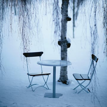 Silla Classic N. 2 - Caoba aceitado, soporte verde - Byarums bruk