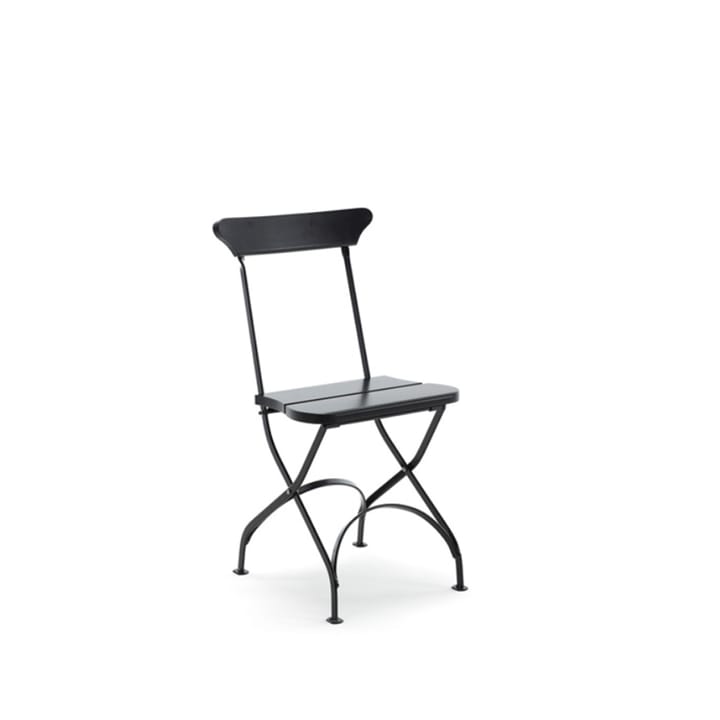 Silla Classic N. 2 - Negro, soporte negro - Byarums bruk