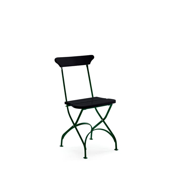 Silla Classic N. 2 - Negro, soporte verde - Byarums bruk