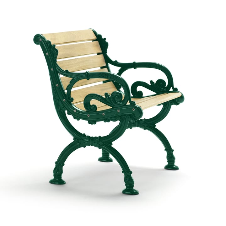 Sillón Byarum - Pino impregnado, soporte verde - Byarums bruk