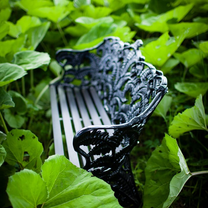 Sofá Classic, Verde, soporte de aluminio en bruto Byarums bruk