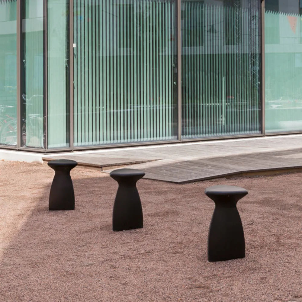 Taburete Fungi, Negro Byarums bruk