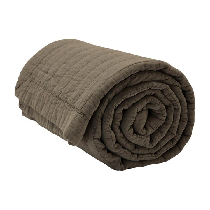 Colcha de cama acolchada Magnhild 160x280 cm - Bark - ByNORD