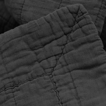 Colcha de cama acolchada Magnhild 160x280 cm - Coal - byNORD