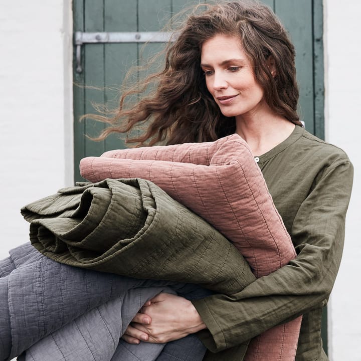 Colcha de cama acolchada Magnhild 280x280 cm, Bark byNORD