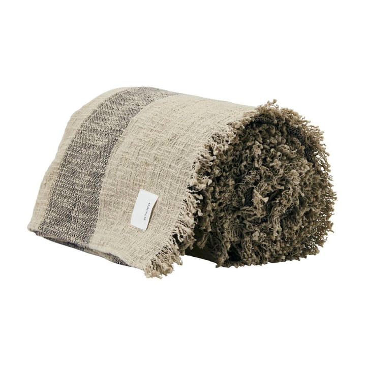 Colcha de cama Ashild 160x280 cm - Haze-coal - byNORD