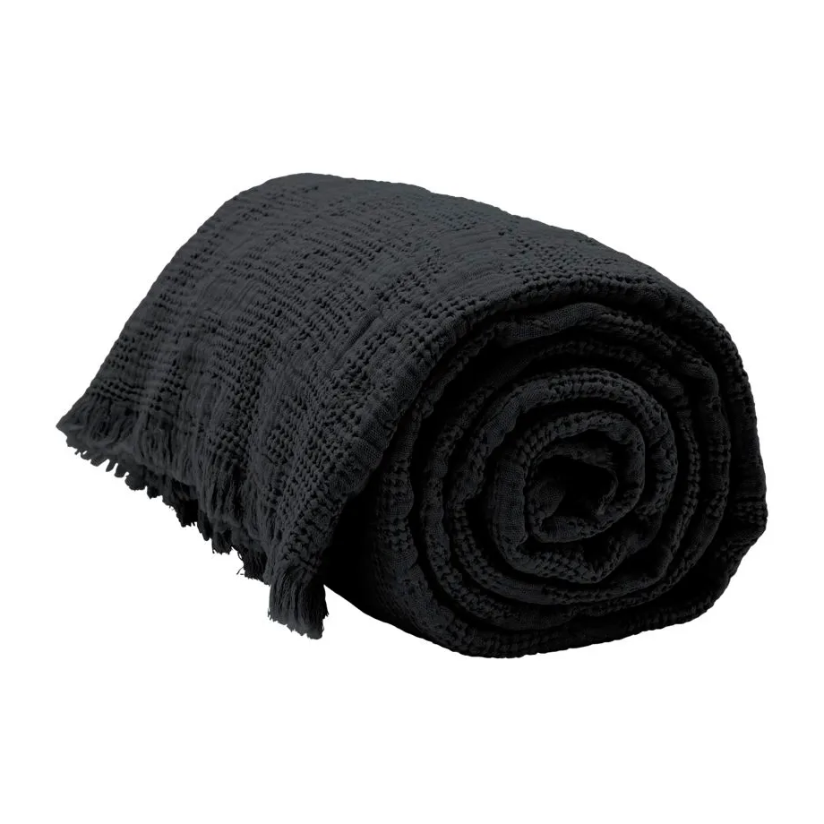 Colcha de cama Hilda 240x280 cm, Coal byNORD