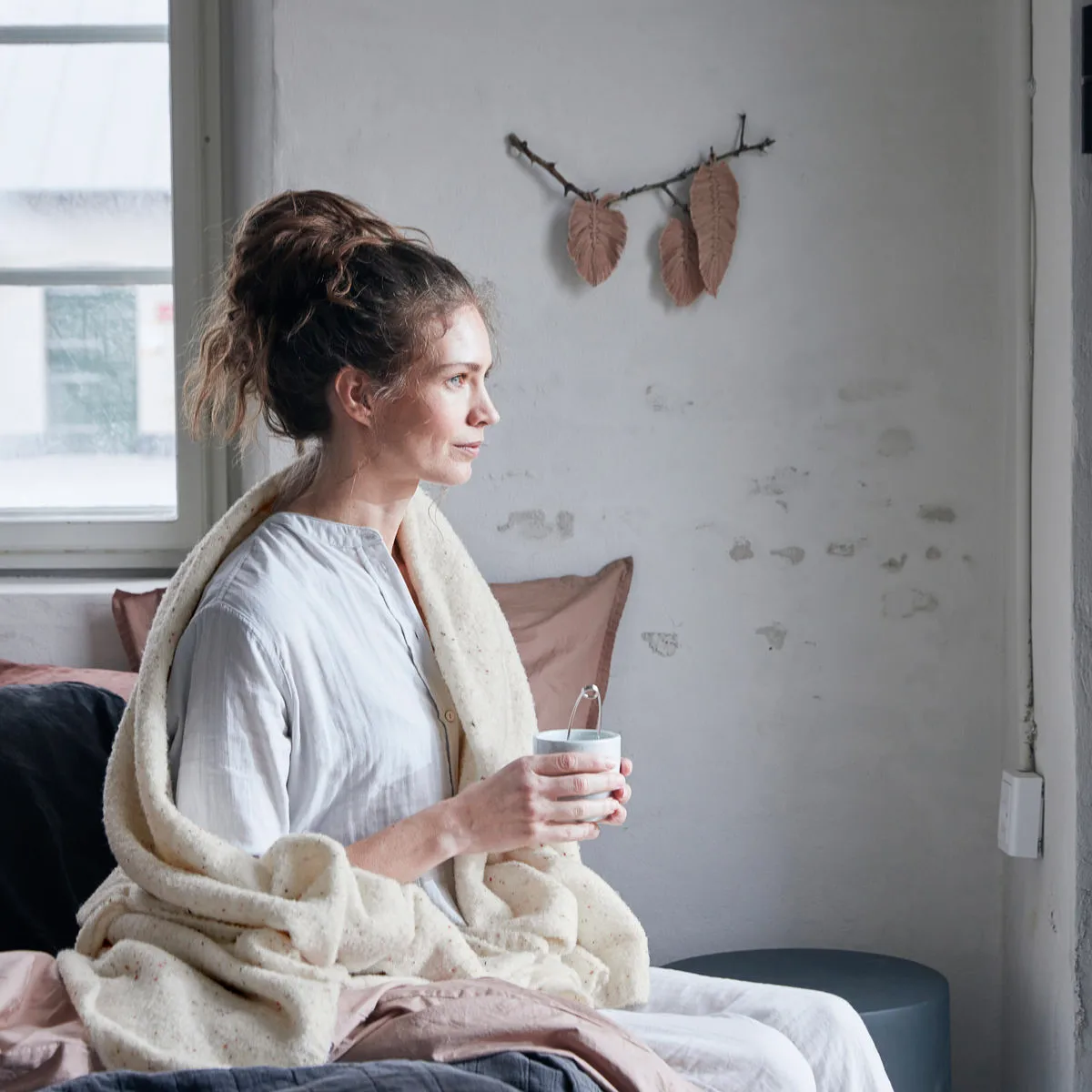 Colcha de cama Ingeborg 135x190 cm, Haze byNORD