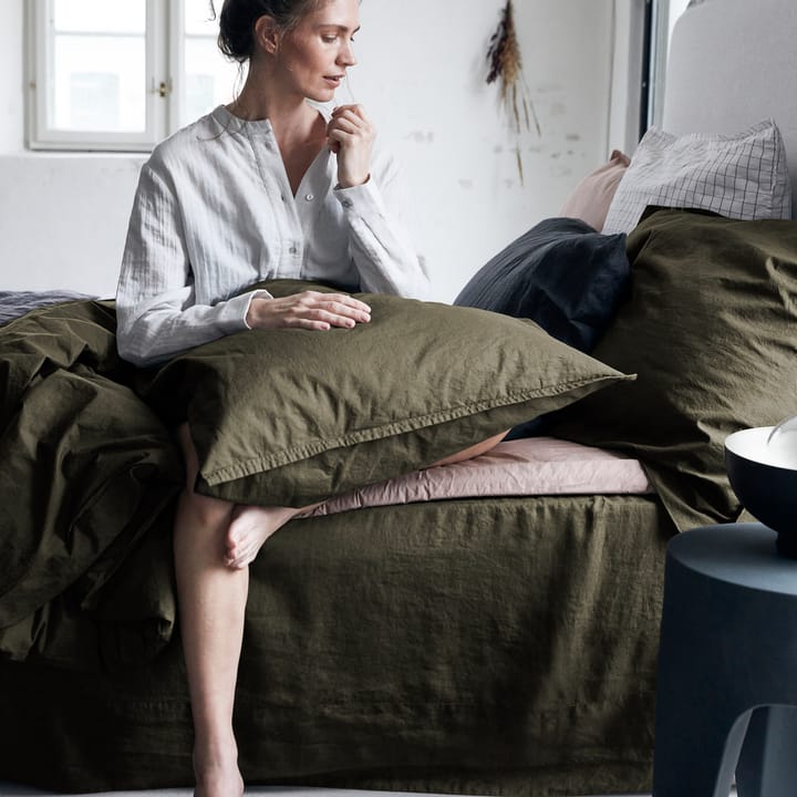 Funda de almohada Ingrid 50x60 cm - Bark - byNORD