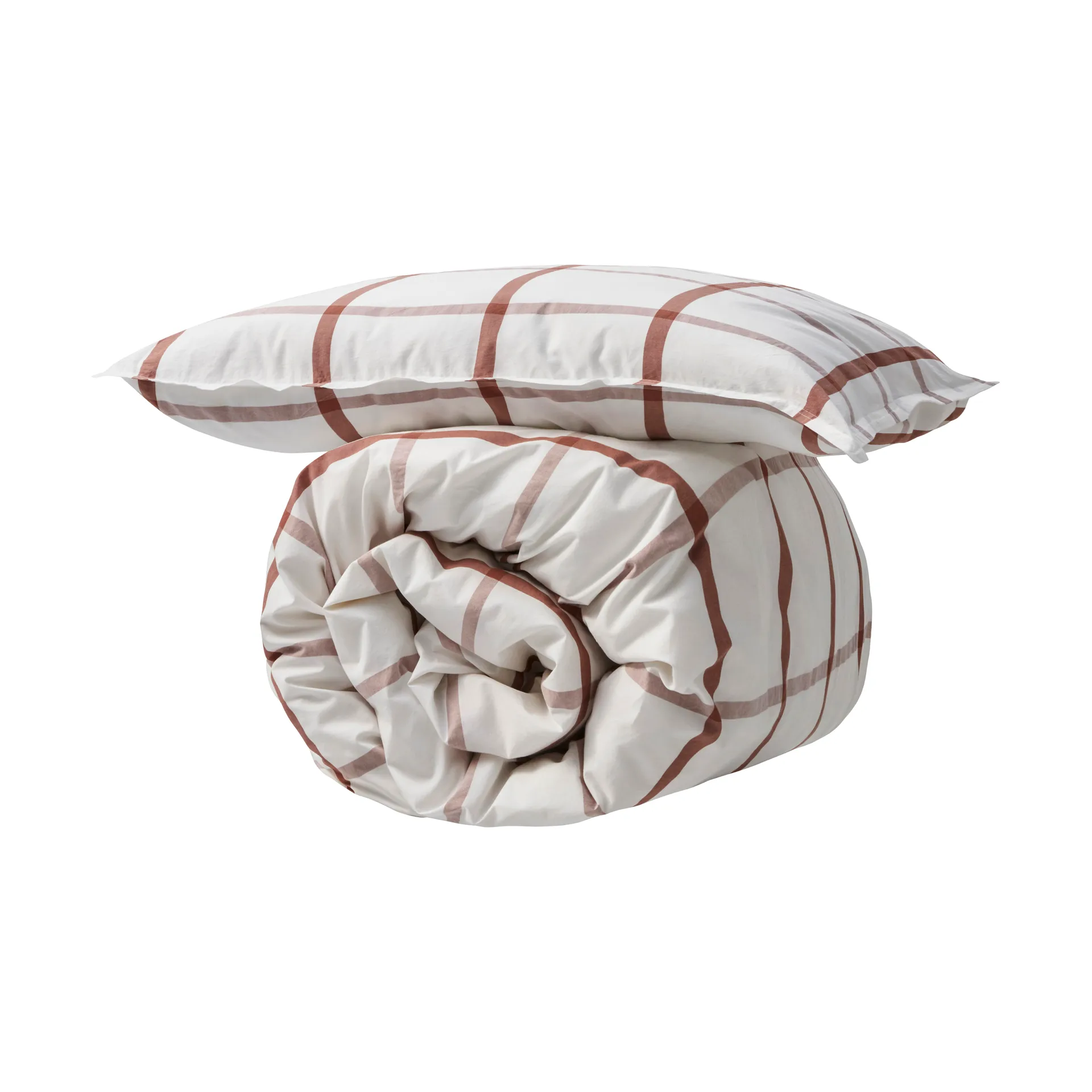 Juego de sábanas Astrid 150x210 cm, Berry byNORD